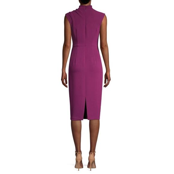 Trina Turk Wine Country Ruched Sheath Dress - Picture 2 of 10
